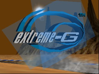 Extreme-G (Europe) (En,Fr,De,Es,It) Title Screen